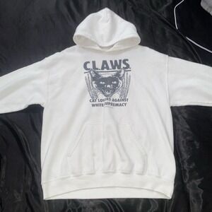 Cat Magic Punks "C.L.A.W.S." Unisex Hoodie Size Large